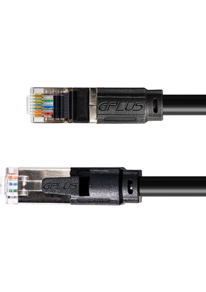 Cat6 50 cm F/utp 1g 250 Mhz 26 Awg Cca Folyo Kaplamalı Profesyonel Ftp Network Ethernet Patch Cord Kablo 50CM 0,50M