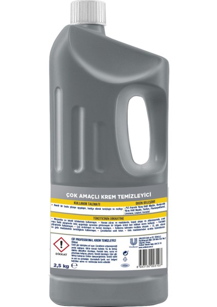 Cif Professional Çok Amaçlı Krem Temizleyici 1900 ml 9 Adet fiyatları