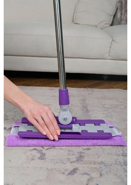Mandallı Mop Temizlik Seti, Istediğin Bezi Tak, Yer Duvar Cam Tavan Mopu Mikrofiber fırsatları