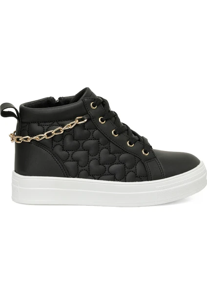 I Cool Corve F 4pr Siyah Kız Çocuk High Sneaker