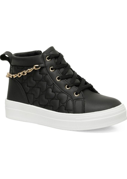 I Cool Corve F 4pr Siyah Kız Çocuk High Sneaker