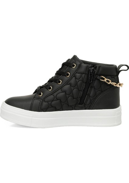 I Cool Corve F 4pr Siyah Kız Çocuk High Sneaker