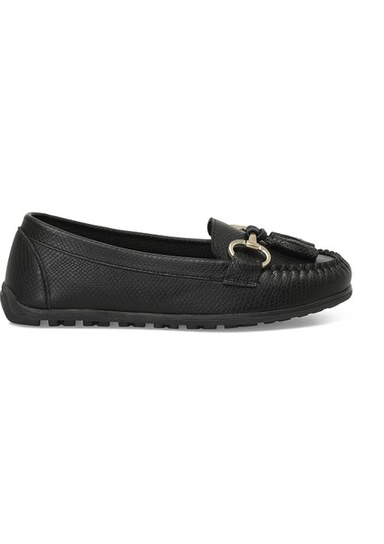 24K-515 4pr Siyah Kadın Loafer