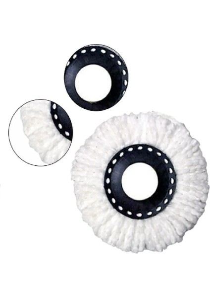 3'lü microfiber mop yedek seti, temizlik için pratik ve kullanışlı beyaz renk modelleri