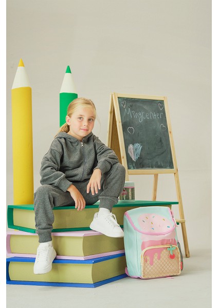 Çocuk Fermuarlı Sweat