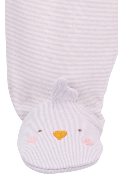 Kız Bebek Tulum Body Pantolon Set 3'lü Paket