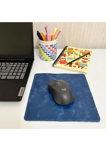 Hakiki Deri Slim Mausepad, Efektli Crazy Gerçek Deri Mouse Pad, 1 Adet Oyuncu Gamepad