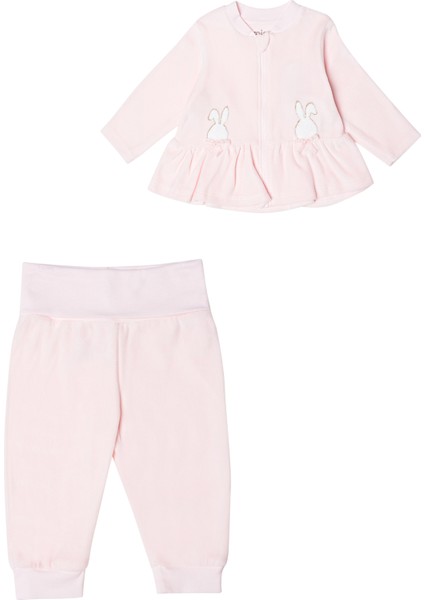 Kız Bebek Kadife Takım modelleri