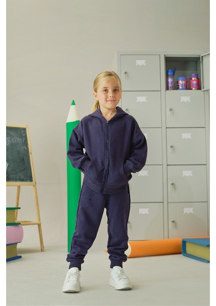 Çocuk Fermuarlı Sweat