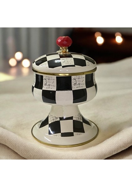 Dama Desenli Şekerlik/ Çerezlik (Elite Class Emaye) fırsatları