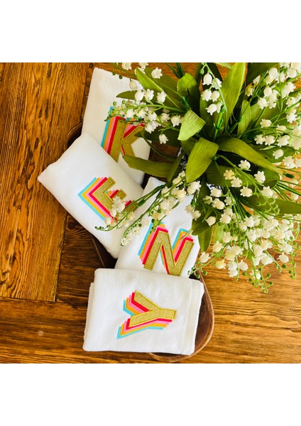 Kişiye Özel L Harfi El Havlusu ( 1 Adet ) fırsatları