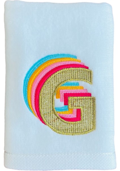 Kişiye Özel G Harfi El Havlusu ( 1 Adet )