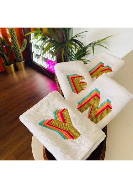 Kişiye Özel G Harfi El Havlusu ( 1 Adet ) fiyatları