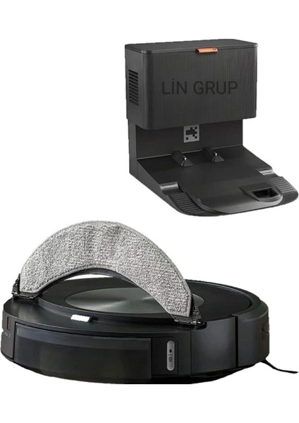 Robota uyumlu 4 adet gri paspas, temizlik kolaylığı sağlar modelleri