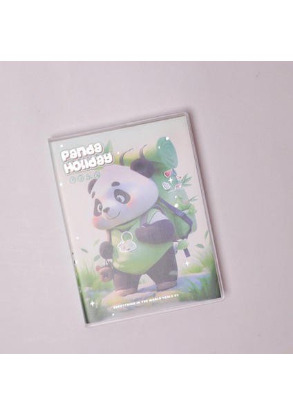 Sevimli Panda Mini Renkli Sayfalı Defter modelleri