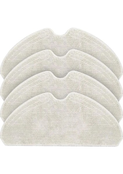 Uyumlu 4 adet kahverengi paspas bezi seti, Dreame D10s Pro, F9 Pro, D9 Max