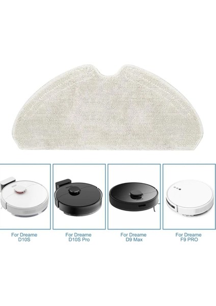 Uyumlu 4 adet kahverengi paspas bezi seti, Dreame D10s Pro, F9 Pro, D9 Max fiyatları