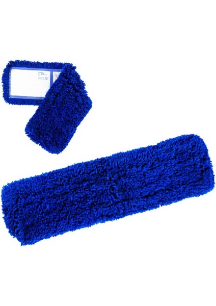 80 cm Orlon Mop Bezi Yedeği Yer Paspası Yer Toz Mopu (5 Li Paket)