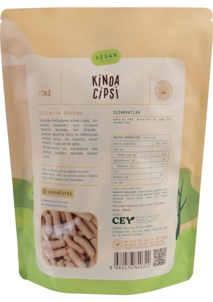 Cey Natural Kinoa Cipsi 30 gr fiyatları
