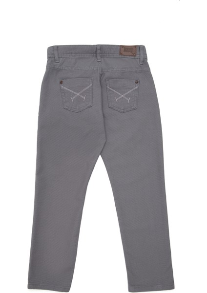 U.s. Polo Assn. Erkek Çocuk Gri Pantolon (Kanvas-Chino) 50293975-VR024