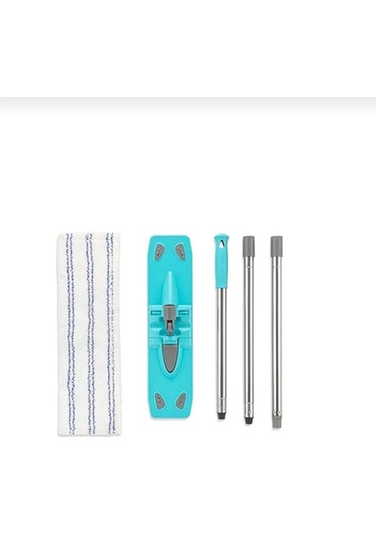 Yumuşak mikrofiber tablet mop seti 40cm, temizlik kolaylığı sağlayan gri renk ürün modelleri