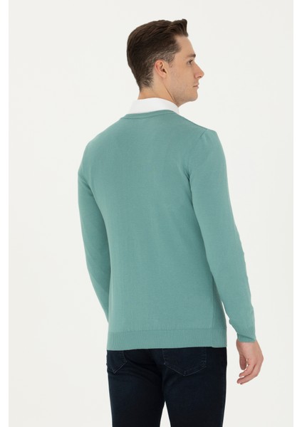 Erkek Mint Kazak /Triko 50269004-VR090