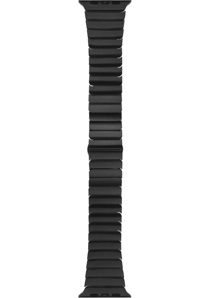 Apple Watch Uyumlu 7 8 9 45MM Kordon Krd-79 Metal Strap Kayış