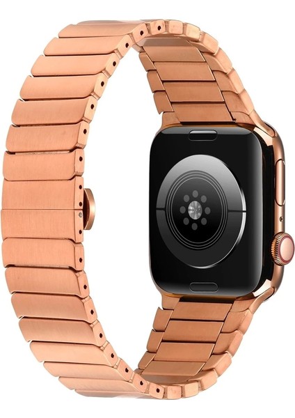 ​​​Apple Watch Uyumlu Ultra - Ultra 2 49MM Kordon Krd-79 Metal Strap Kayış fırsatları