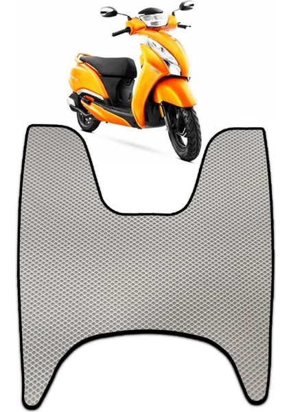 Scooter Tvs Jüpiter Motor 125CC 3D Havuzlu Paspas Gri