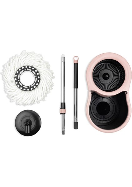 Dönebilen Siyah Temizlik Mop Seti, Pratik ve Çok Amaçlı Kullanım Çeşitliği fiyatları