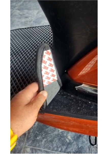 Scooter Tvs Jüpiter Motor 125CC 3D Havuzlu Paspas Siyah fırsatları