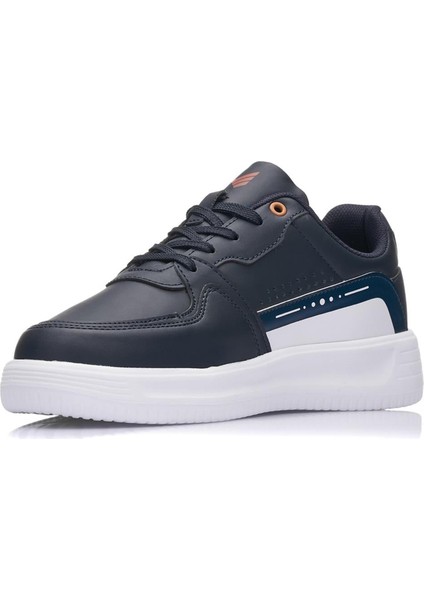 Erkek Lacivert Bağcıklı Memory Foam Hafızalı Taban Sneaker Spor Ayakkabı 23557