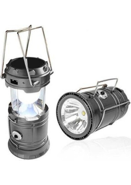 Büyük Boy Güneş Enerjili Kamp Feneri Işıldak Lamba USB Powerbank modelleri