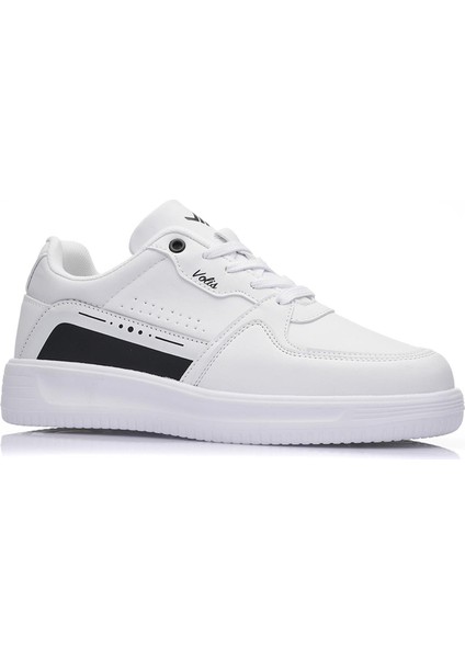 Erkek Beyaz Bağcıklı Memory Foam Hafızalı Taban Sneaker Spor Ayakkabı 23557