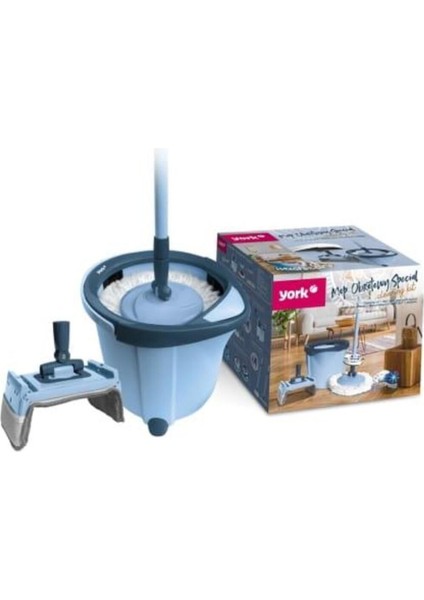 İki başlıklı ıslak ve kuru döner mop temizlik seti, pratik ve kullanışlı temizlik aracı fiyatları