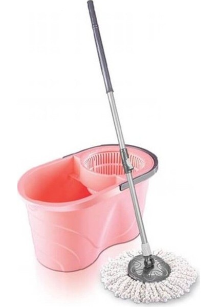 Titanyum Spin Mop Seti, Kolay ve Hızlı Temizlik İçin Ev Temizlik Seti