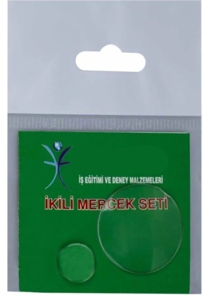 Mercek Ince ve Kalın Kenar 2 Adet Teleskop