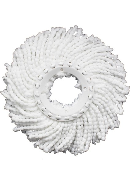 Yumuşak mikrofiber spinner mop, kolay temizlik ve parlaklık sağlar, yedek ve beyaz renk fiyatları