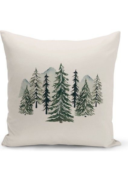 Yılbaşı Serisi Çift Tarafı Dijital Baskılı 8'li Kırlent Kılıfı Seti (Christmas Noel Cushion Cover) modelleri