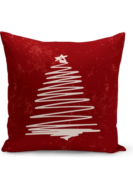 Bertille Home Yılbaşı Serisi Çift Tarafı Dijital Baskılı  8'li Kırlent Kılıfı Seti (Christmas Noel Cushion Cover)