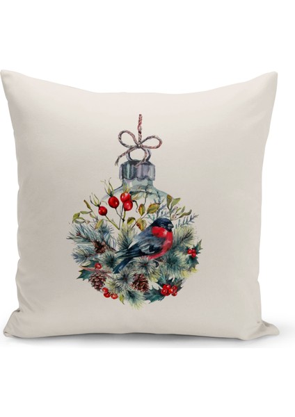 Yılbaşı Serisi Çift Tarafı Dijital Baskılı 8'li Kırlent Kılıfı Seti (Christmas Noel Cushion Cover) modelleri