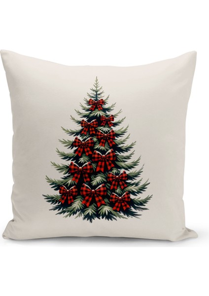 Yılbaşı Serisi Çift Tarafı Dijital Baskılı 8'li Kırlent Kılıfı Seti (Christmas Noel Cushion Cover) fırsatları