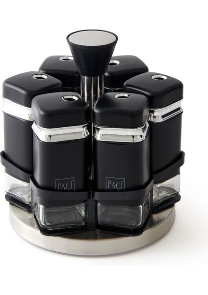 Fiona Dönen Standlı 6'lı Baharatlık Seti