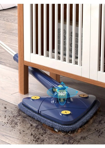 Parsa Sihirli Teleskobik Hazneli Üçgen Mikrofiber Mop Paspas