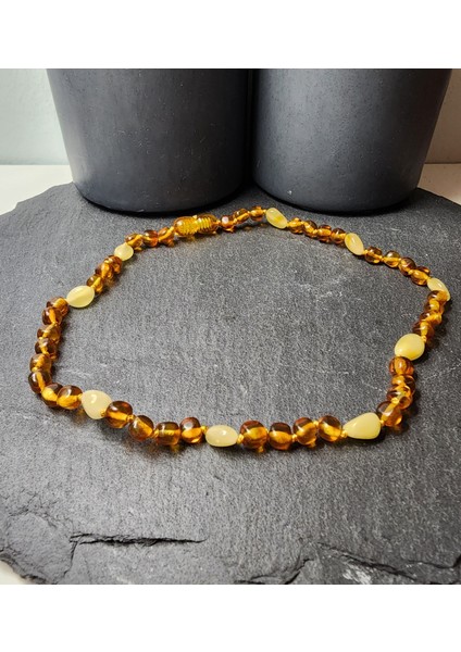 Kehribar Orjinal Doğal Taş Bebek Kolyesi fiyatları