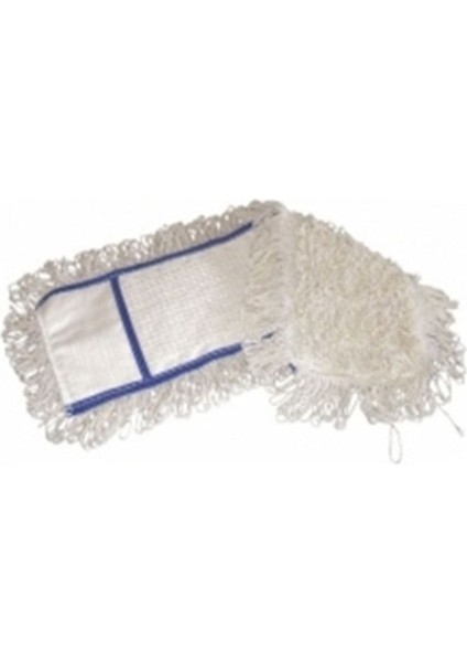 Mavi Çizgili 100 Cm Nemli Mop, Pratik, Güçlü Temizlik Performansı, Yedekli