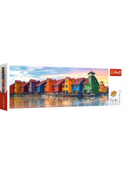 916 29034 Ea 1000PCS Panoramic Gromigen Hollanda, Çok Renkli