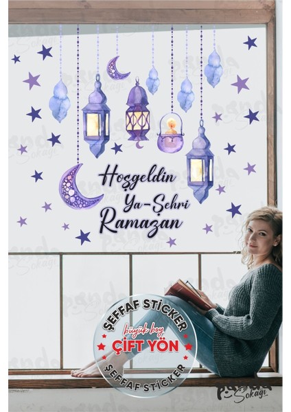 Çok Renkli Ramazan Temalı Sarkıt Fener Seti, Çocuk Odası Dekorasyonu fırsatları