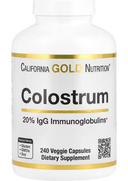 Colostrum 240 Veggie Capsul usa Menşei 3739