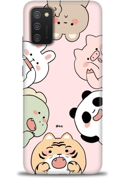 Samsung Galaxy A02S Uyumlu Kılıf Hd Baskılı Kılıf -MRK129 - 956